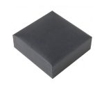 BLACK - 4706 - ESTOJO GARGANTILHA FORRADO IMITAÇÃO PELE - 87X91X30MM