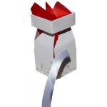 KATTY - 1100 - Bambonera com laço - 50x50x60mm