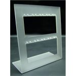 EXPOSITORES ACRILICO - 10 PARES DE ARGOLAS - 9902 - 19X17