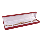 LIZARD -3090-ESTOJO PULSEIRA FORRADO IMITAÇÃO LAGARTO - 227X50X28 MM - Image 2