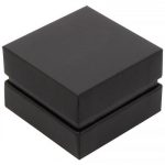 LONDRES PLUS - 5301 - Caixa anel com pala de veludo- 50x50x45 mm