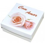 NAMORADOS - 0105 - Caixa de cartão - 60x60x23 mm