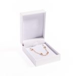 FROZEN - 03.4604 - ESTOJO GARGANTILHA PEQUENA FORRADO EM PAPEL SOFT TOUCH - 59X79X24 MM