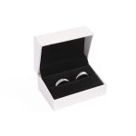 FROZEN - 03.4610 - ESTOJO ALIANÇAS FORRADO EM PAPEL SOFT TOUCH - 74X48X40 MM - Image 4