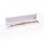 FROZEN - 03.4690 - ESTOJO PULSEIRA FORRADO EM PAPEL SOFT TOUCH - 219X55X22 MM