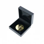 07.0080 -MOEDAS E MEDALHAS - Estojo forrado a imitação de pele 80 mm